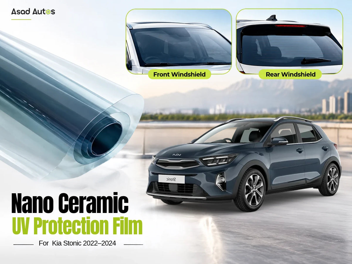 Nano Ceramic UV Protection Film for Kia Stonic 2022–2024