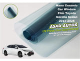 Nano Ceramic UV Protection Film for Toyota Corolla Sedan 2014–2026 – Heat & UV Blocking Film
