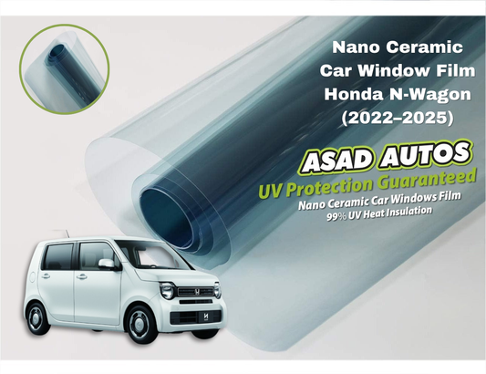 Nano Ceramic UV Protection Film on Honda N-Wagon 2022–2025 – Heat & UV Blocking Tint

