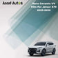 Nano ceramic UV protection window film for Jetour X70 2025–2026 premium heat rejection tint with glare reduction and interior protection benefits