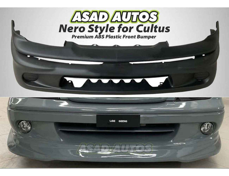 Enhance Your Suzuki Cultus (2000-2017 Model) Front & Back Bumper Set Nero Style (ABS Plastic)