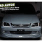 Nero Style Full Car Wrap for Suzuki Cultus – Nardo Grey Body with Glossy Black Roof

