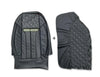 Nero Style Japanese Fully Synthetic Bespoke Seat Covers, offering a sleek design, premium protection, and a custom fit for your car’s interior.