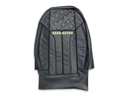 Nero Style Japanese Fully Synthetic Bespoke Seat Covers, offering a sleek design, premium protection, and a custom fit for your car’s interior.