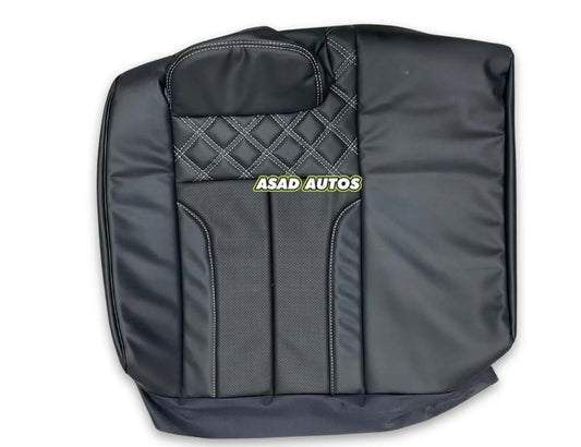 Nero Style Japanese Fully Synthetic Bespoke Seat Covers, offering a sleek design, premium protection, and a custom fit for your car’s interior.