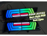 Nero Style RGB Acrylic Back Lights for Suzuki Cultus 2000–2017 – Custom Rear Tail Lamps

