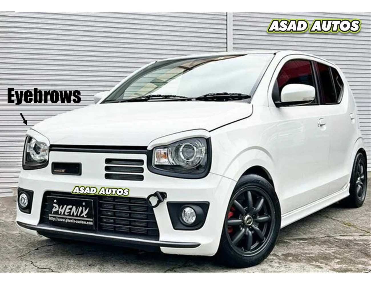New Style Headlight Eyebrow for Suzuki Alto 2014-2026 – Sleek and Modern Upgrade
