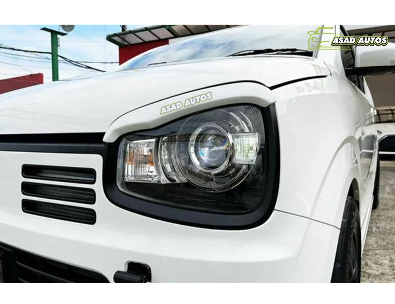 New Style Headlight Eyebrow for Suzuki Alto 2014-2026 – Sleek and Modern Upgrade