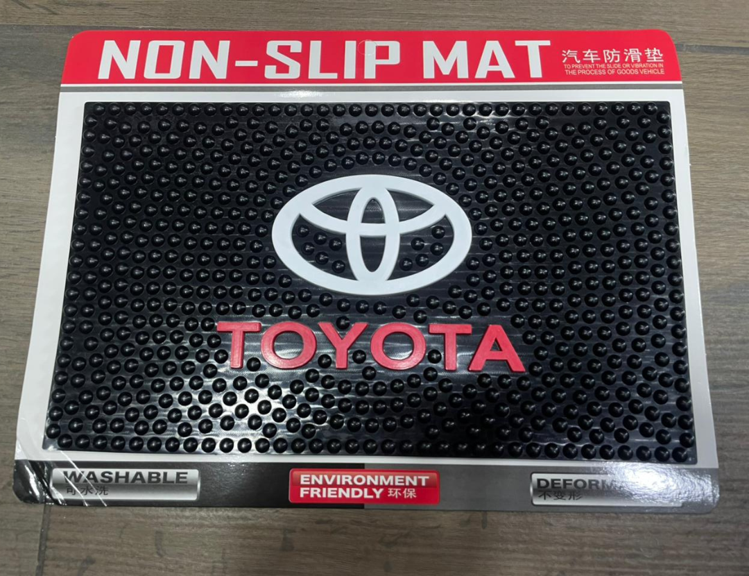 Non-slip car mat for Toyota all models anti-skid dashboard and interior protector