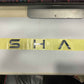 Oshan X7 Chrome Silver Bonnet Monogram Premium Quality