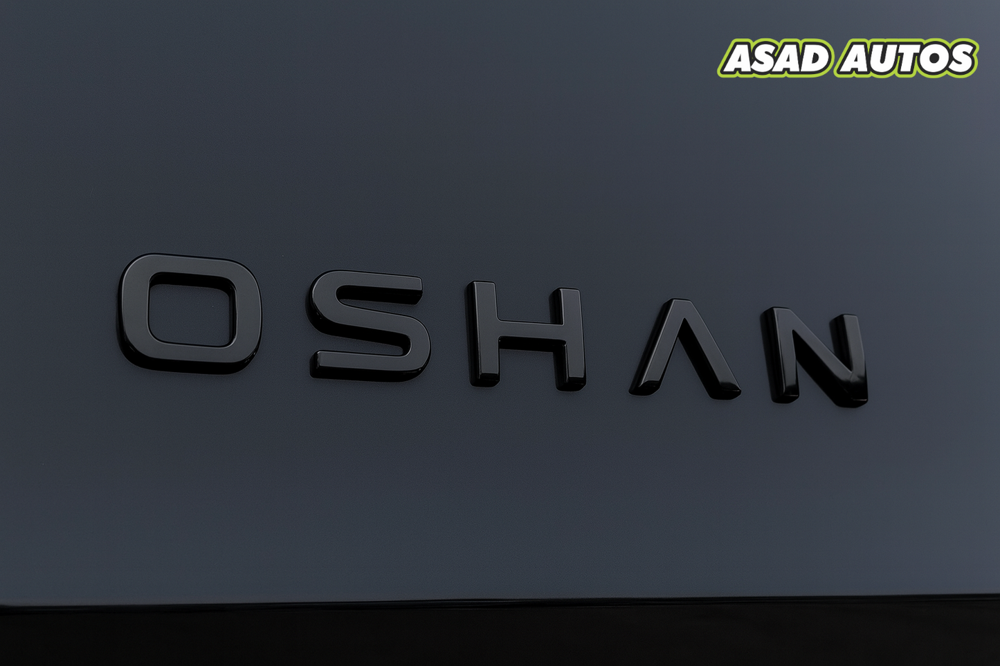 Oshan X7 Shine Black Bonnet Monogram – Premium Exterior Car Accessory