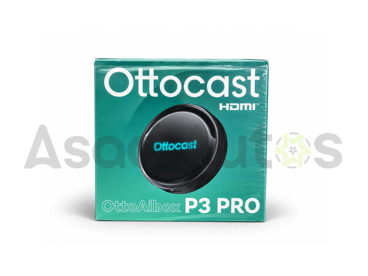 Ottocast OttoAibox P3 Pro installed with car infotainment screen