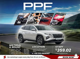 PPF paint protection film for Hyundai Tucson HEV 2025–2026 full body exterior clear matte self healing scratch protection film
