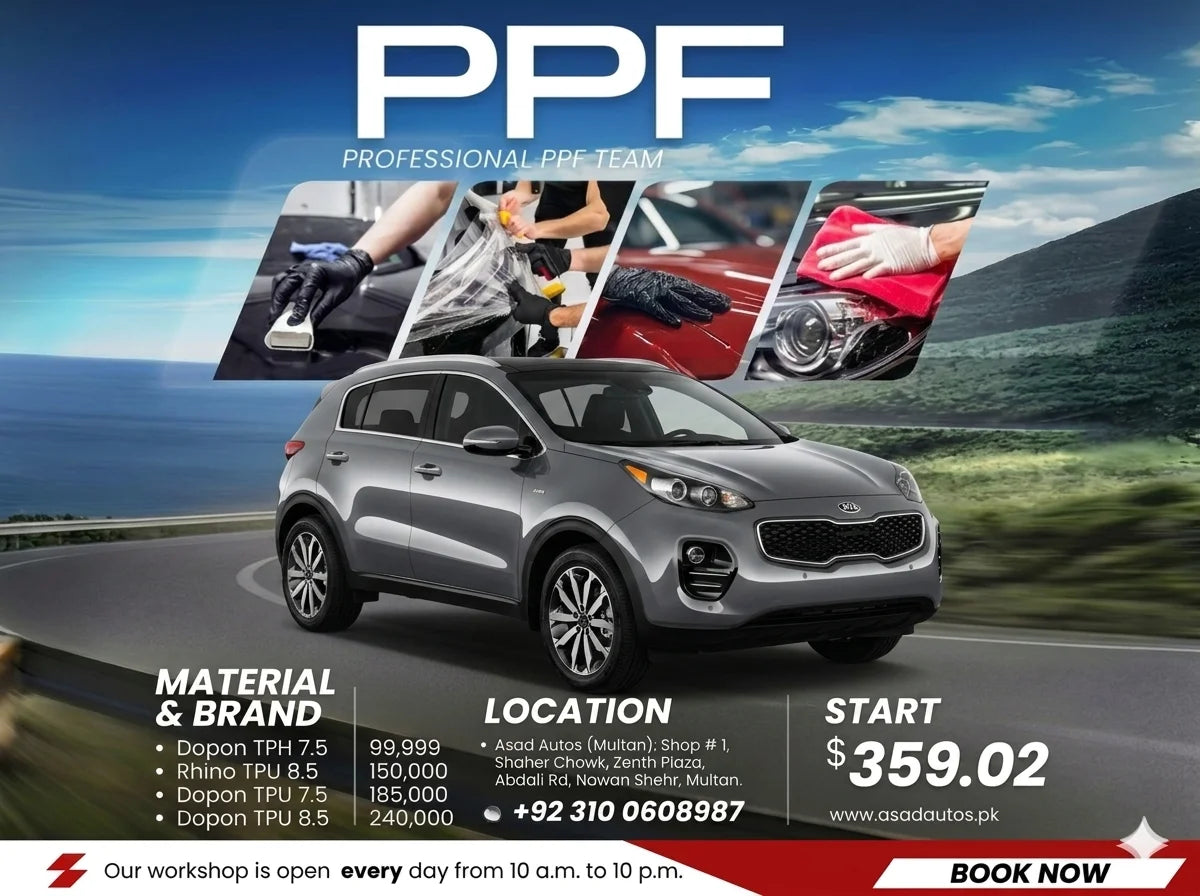 PPF paint protection film for Kia Sportage 2018–2024 full body exterior clear matte self healing scratch protection film
