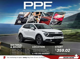 PPF paint protection film for Kia Sportage L HEV 2025–2026 full body exterior clear matte self healing scratch protection film
