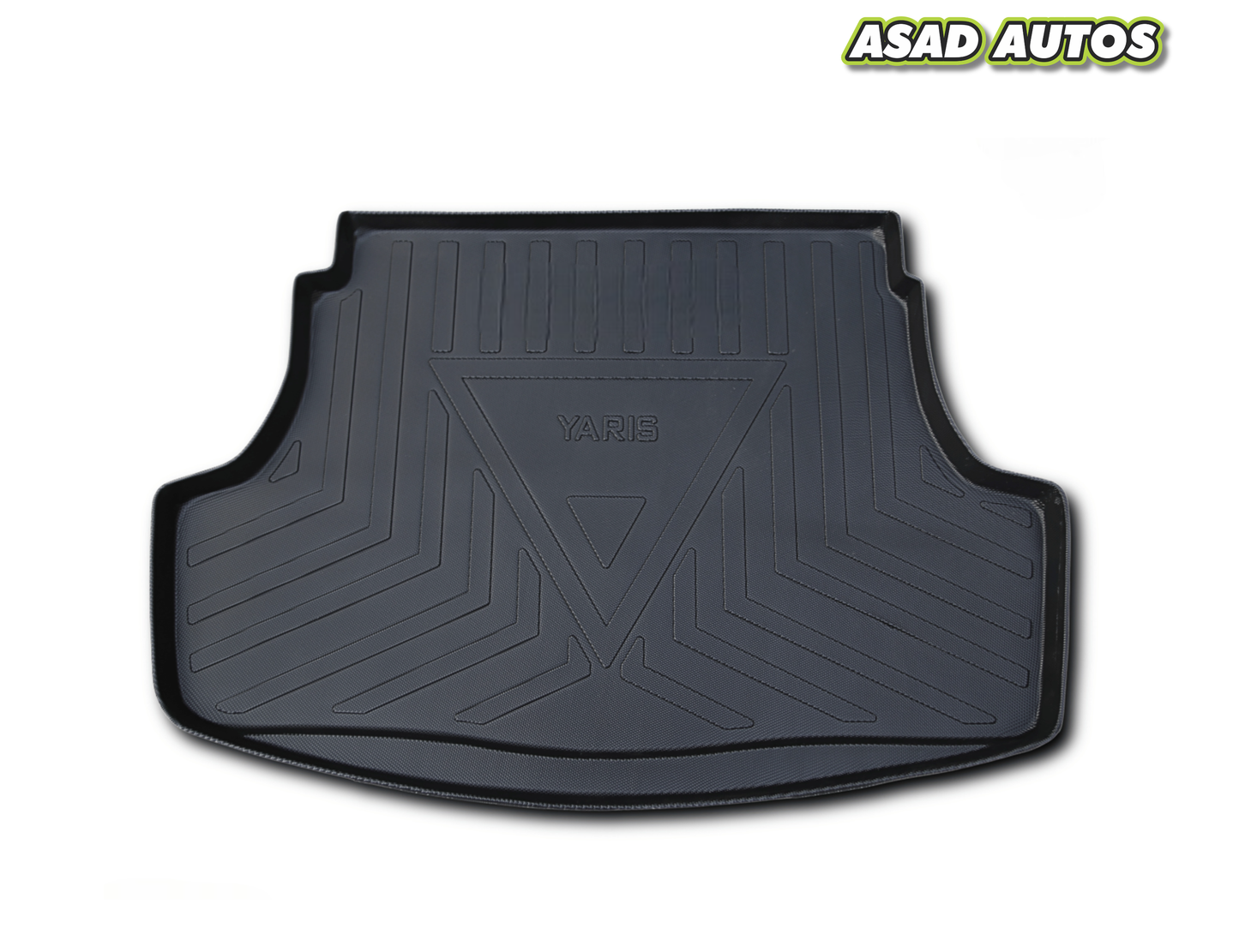 PVC trunk mat for Toyota Yaris (PAK) 2018-2025 cargo area protector