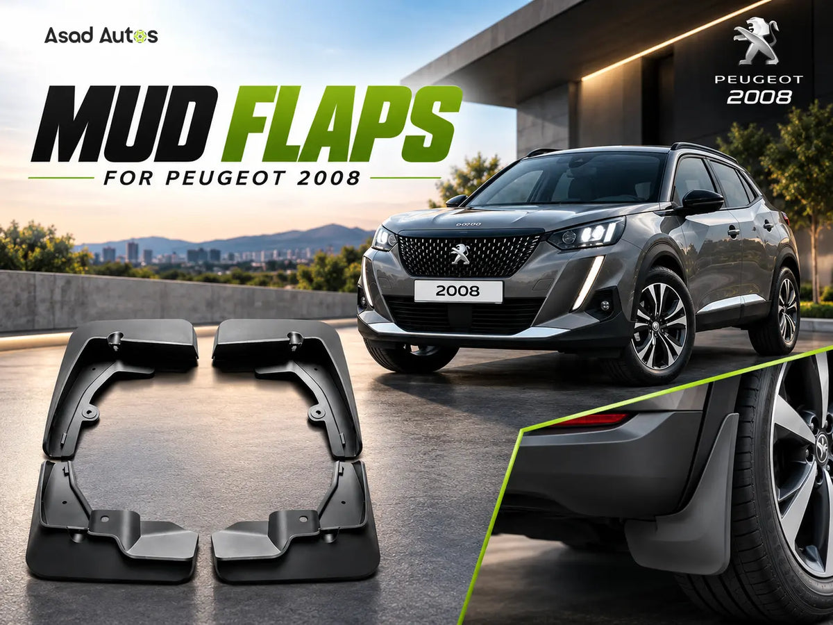 Peugeot 2008 mud flaps 2022-2026.