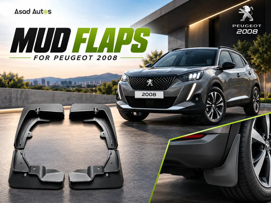 Peugeot 2008 mud flaps 2022-2026.