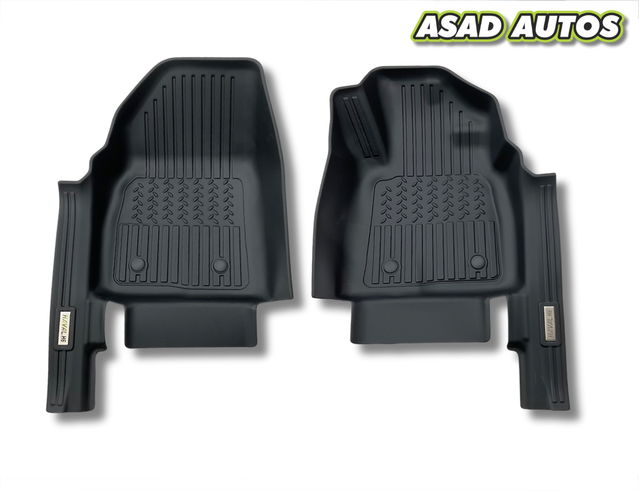 Premium 3D Floor Mats – TXR Hybrid TPE/TPU/TPR for Haval H6 2025 (Front + Rear)


