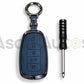Premium 5D Zinc Alloy Leather Car Key Cover for Jaecoo J7 2025-2026