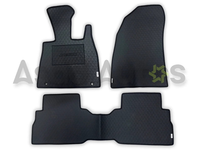 Premium 7D floor mat for Jaecoo J5 2025–2026 custom fit waterproof luxury car interior floor protection mats with full coverage design