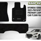 Premium Carpet Car Floor Mat for Hyundai Sonata 2021–Present – Custom Fit & Elegant Style
