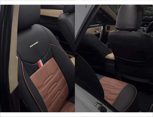 Premium Fully Synthetic Bespoke Seat Covers for Toyota Corolla Grande X 2014-2026, custom-fit for durability, style, and comfort.
