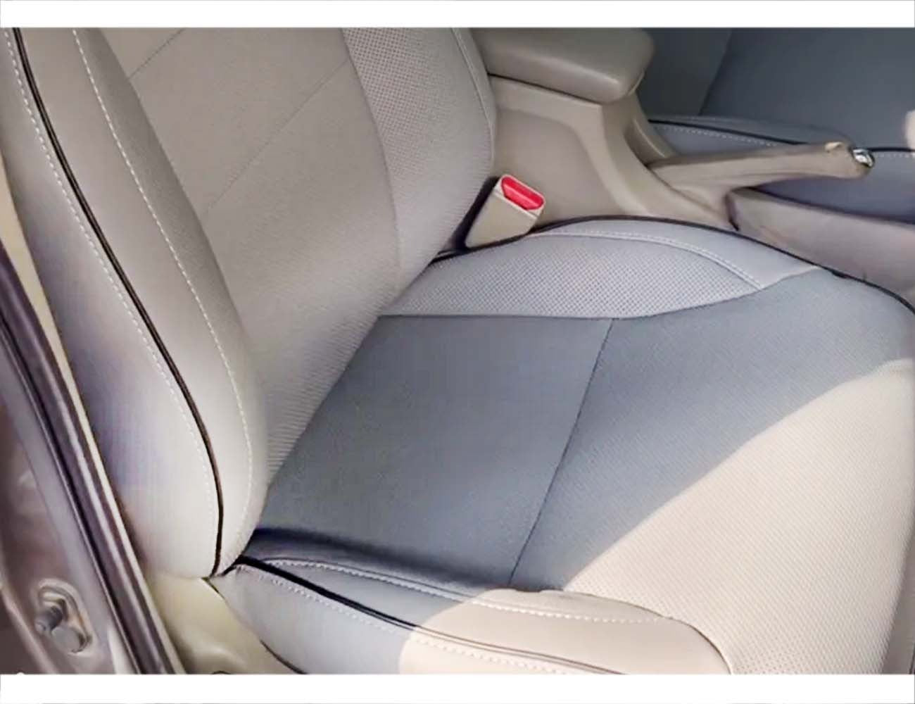 Premium Grey Bespoke Seat Covers for Honda City 2018, offering a custom fit and stylish protection for your car’s interior.
