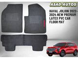 Premium Latex PVC Car Floor Mat for HAVAL Jolion 2022–2024 – Waterproof and Custom Fit
