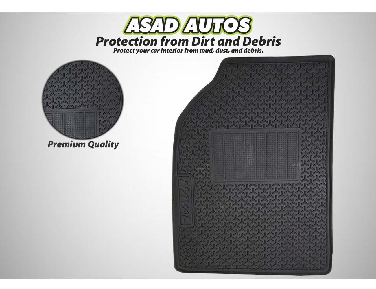 Premium Latex PVC Car Floor Mats for HAVAL H6 2022-2024