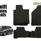 Premium Latex Rubber Car Floor Mats for Suzuki Swift New 2017-2026 – Designed for durability and style