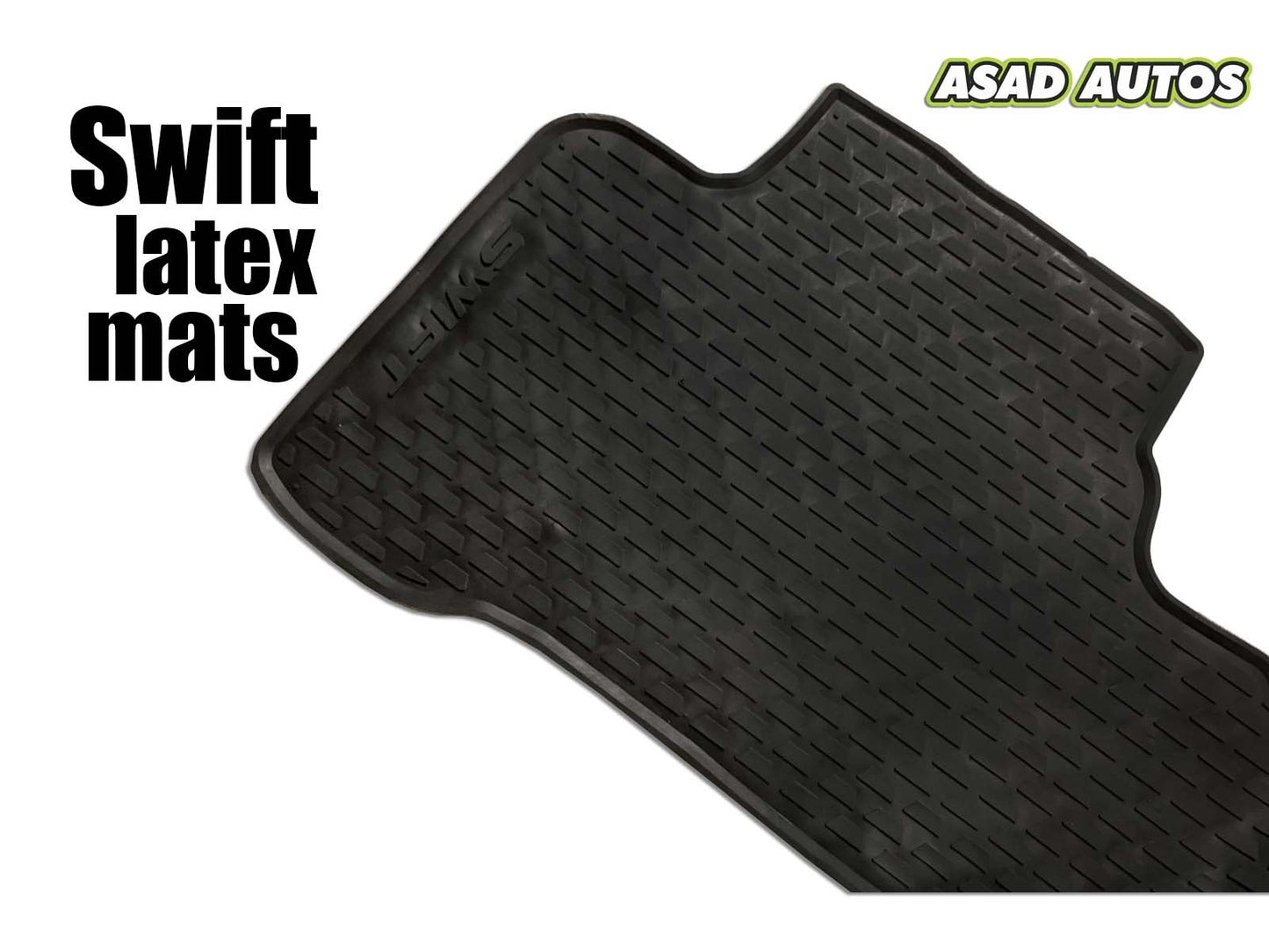 Premium Latex Rubber Car Floor Mats for Suzuki Swift New 2017-2026 – Designed for durability and style