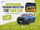 Premium Leefing dashboard top cover for JAC T9 Hunter 2025–2026 featuring a custom-fit design with UV protection,