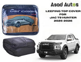 Premium Leefing dashboard top cover for JAC T9 Hunter 2025–2026 featuring a custom-fit design with UV protection,