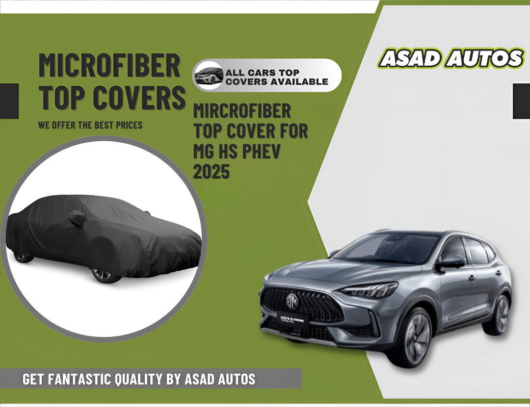 Microfiber Top Cover for MG HS PHEV 2025 – Premium Dust & Weather Protection