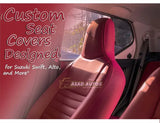 Premium Seat Covers for Suzuki Alto and Suzuki Swift, offering stylish protection, durability, and a custom fit for enhanced interior comfort and aesthetics.
