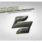 Premium Suzuki Monogram Set – Front, Back, and Steering Emblems for OEM Replacement
