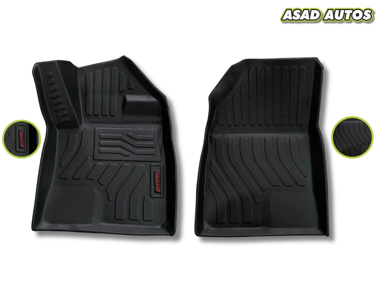 Premium TPE Logo Style Mats for Haval H6 2022–2024