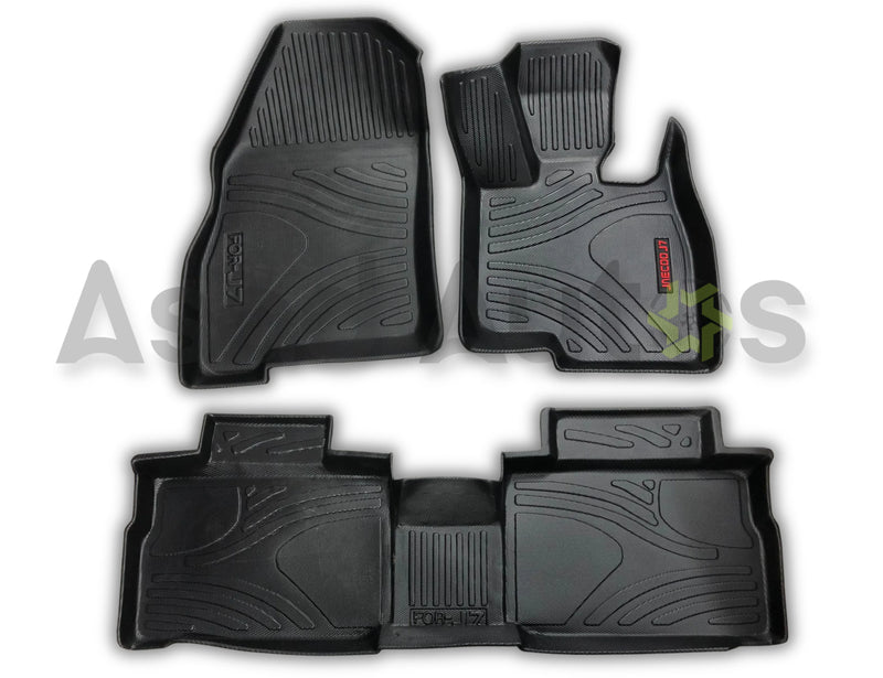 Premium TPE car floor mats for Jaecoo J7 2025–2026 custom-fit all-weather floor liners with waterproof protection, anti-slip surface, raised edges, and full interior coverage.