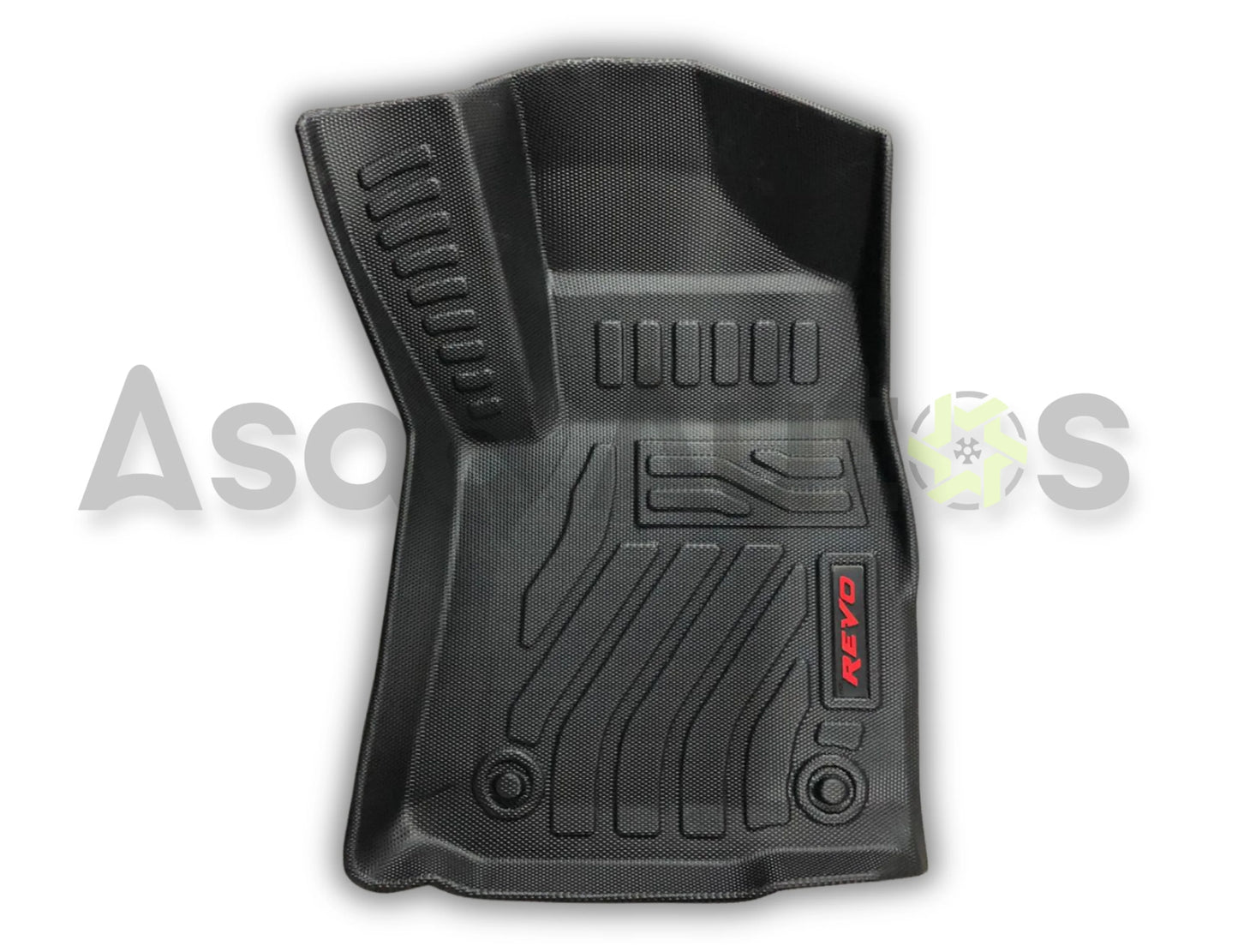 Premium TPE floor mat for Toyota Hilux Revo 2015–2026 custom fit all-weather waterproof car floor protection mats