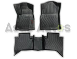 Premium TPE floor mat for Toyota Hilux Revo 2015–2026 custom fit all-weather waterproof car floor protection mats