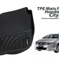 Premium TPE floor mats for Honda City (2009-2021), offering all-weather protection with a custom-fit design and durable, eco-friendly materials.

