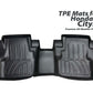 Premium TPE floor mats for Honda City (2009-2021), offering all-weather protection with a custom-fit design and durable, eco-friendly materials.
