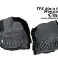 Premium TPE floor mats for Honda City (2009-2021), offering all-weather protection with a custom-fit design and durable, eco-friendly materials.
