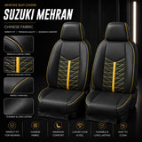 Premium bespoke seat cover made from high-quality Chinese automotive upholstery material for Suzuki Mehran,