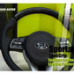 Premium bespoke steering cover in carbon fiber for Kia Sportage
