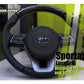 Premium bespoke steering cover in carbon fiber for Kia Sportage
