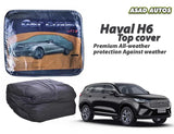 Premium car top cover for Haval H6, offering superior protection and style with all-weather durability against rain, UV rays, and scratches.
