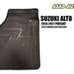 Premium latex rubber floor mats for Suzuki Alto 2014-2026

