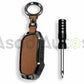 Premium leather key cover for Kia Sportage L HEV 2025-2026